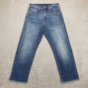 7 For All Mankind x N°21 Women's Slouchy Crop High Rise Jeans |  Size: 25